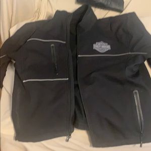 Mens harley davidson light weight jacket